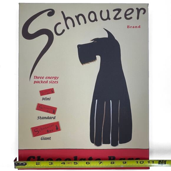 Framed Canvas Prints for Dog Lovers 11" x 14" Terrier Schnauzer Labrador 3 Pics - Picture 7 of 8